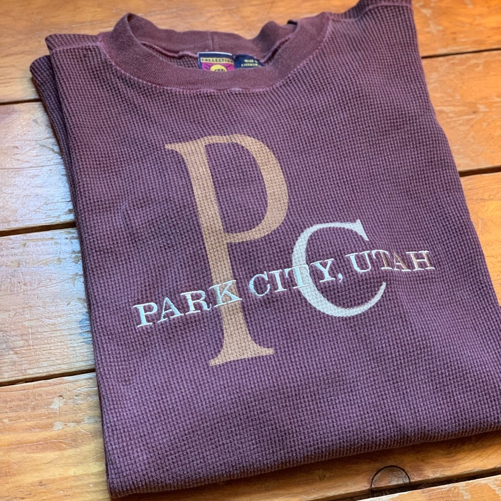 Vintage 90’s Park City, Utah Waflle